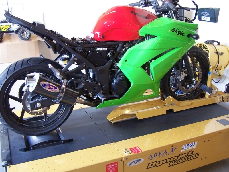 Kawasaki Ninja 250R Slip-On Exhaust - Area :: No Limits